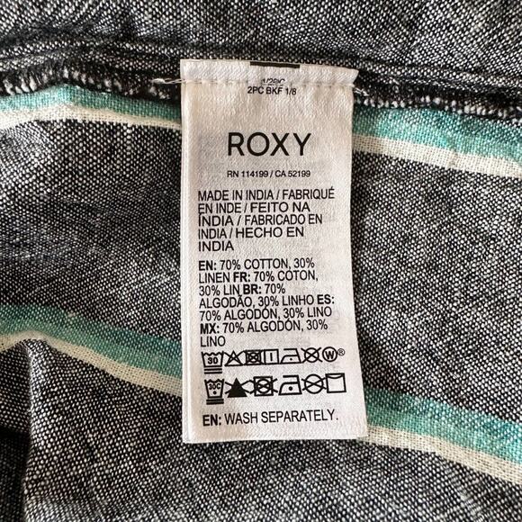 New super cute ROXY top size xl - cotton/linen - Picture 2 of 4
